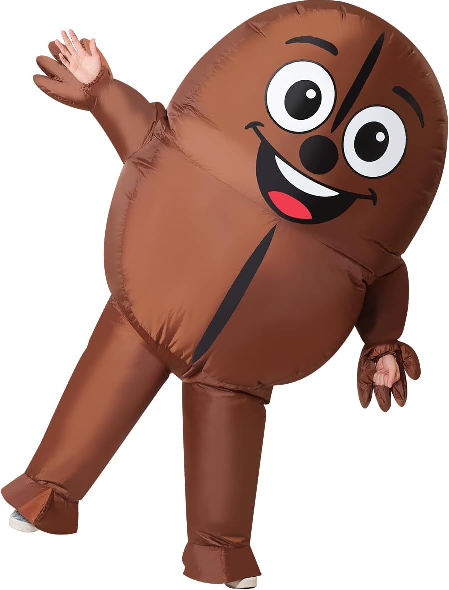 Legendary Inflatables Costume Adults Coffee Beans — WeirdThingsToBuy weird find