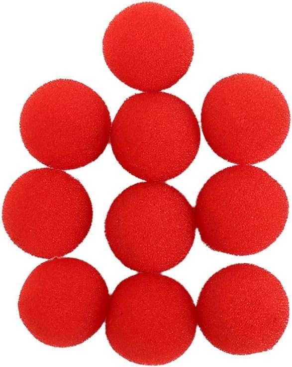 Legendary Jinshining 10pcs Red Sponge Balls — WeirdThingsToBuy weird find