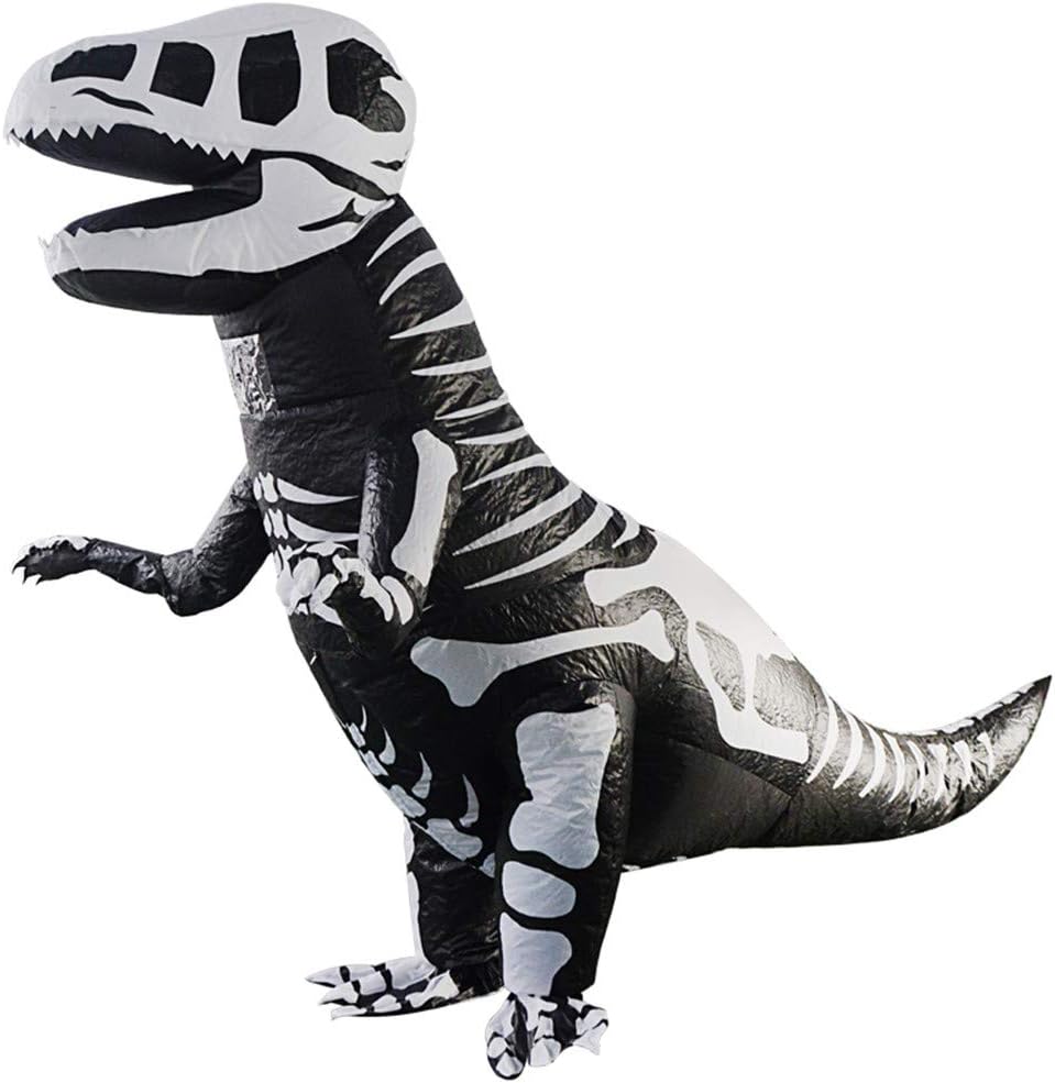 Legendary Kids Skeleton Dinosaur Inflatable t — WeirdThingsToBuy weird find