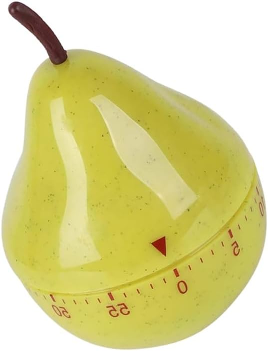 Legendary Kitchen Timer Pear Shaped Mechanical — WeirdThingsToBuy weird find