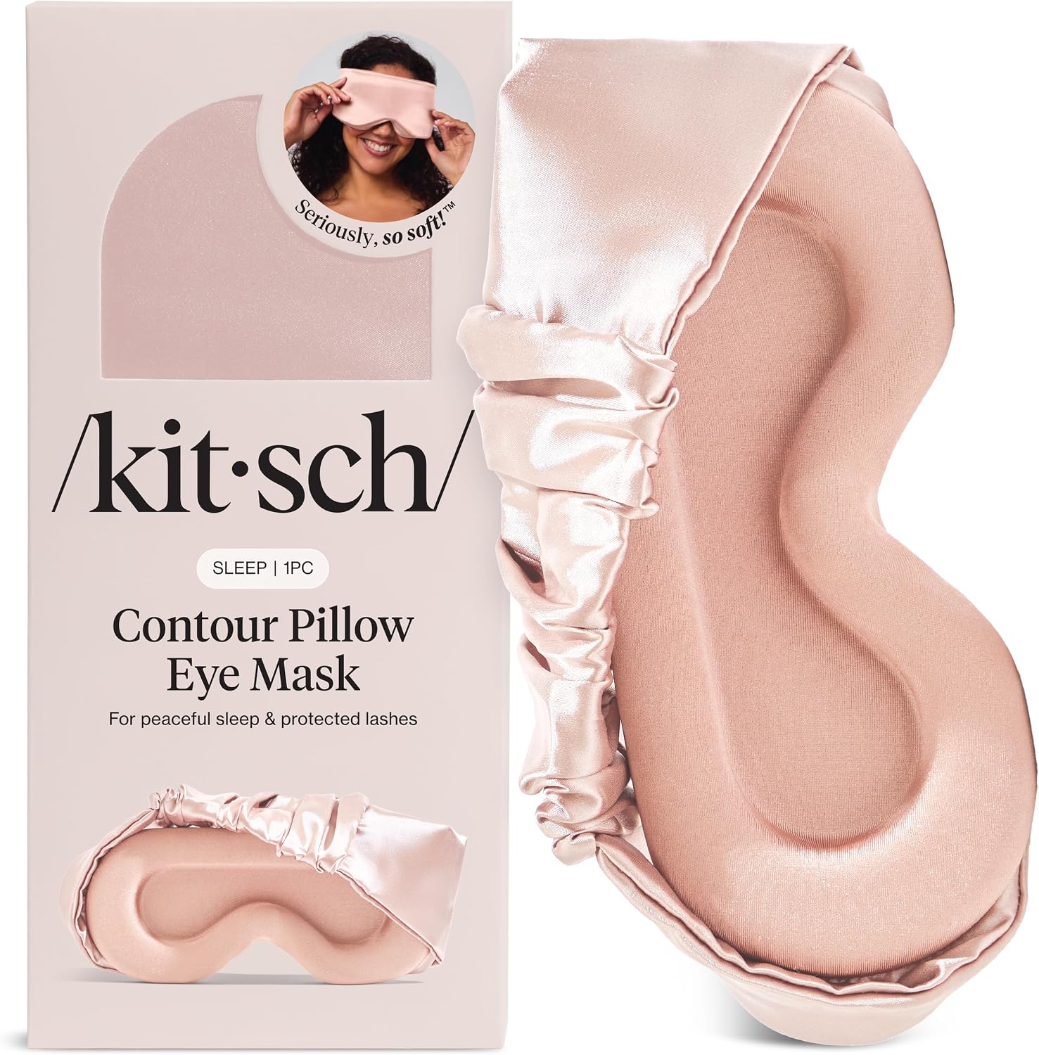 Legendary Kitsch Contour Satin Sleep Mask — WeirdThingsToBuy weird find