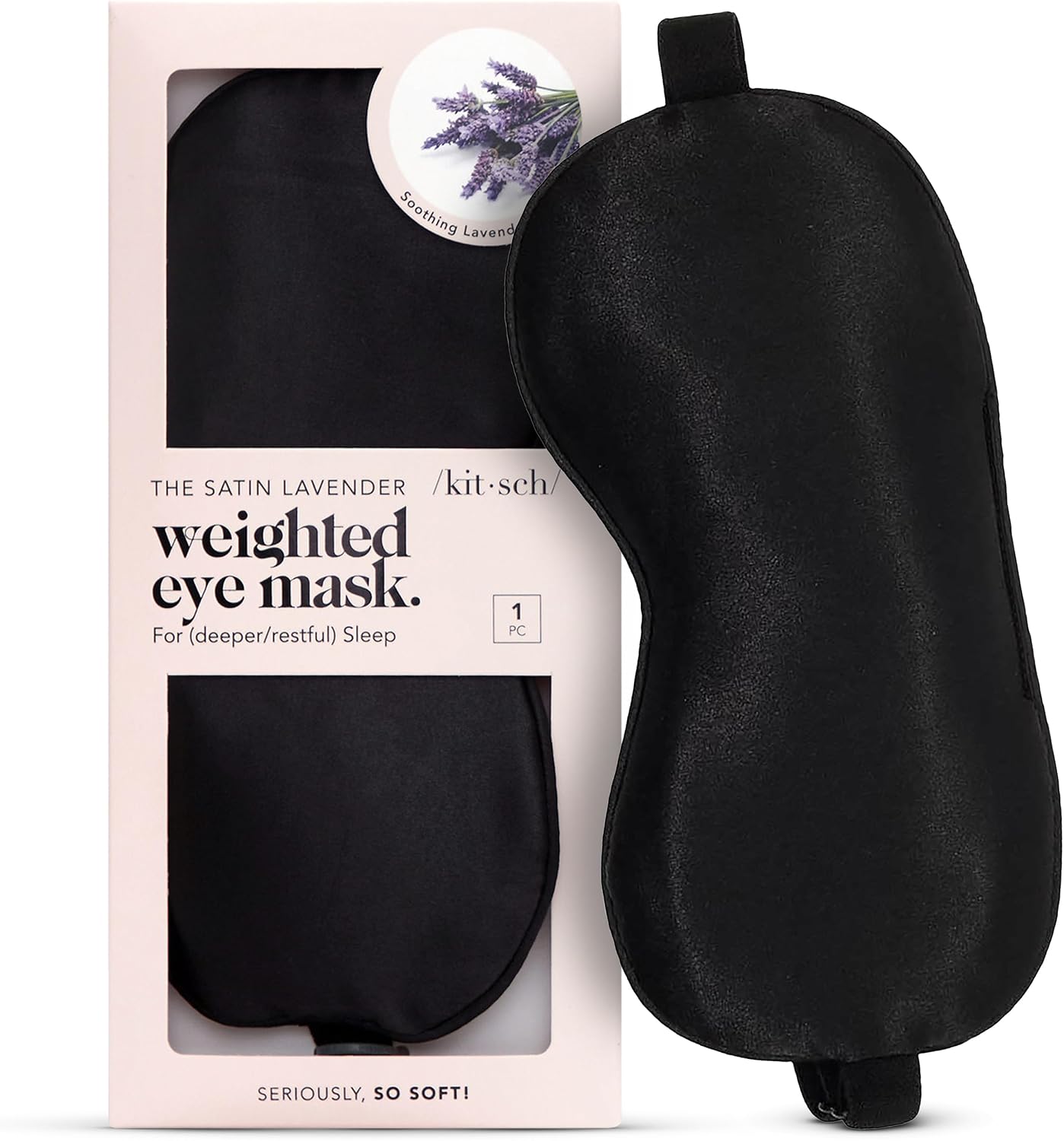 Legendary Kitsch Weighted Satin Sleep Mask — WeirdThingsToBuy weird find