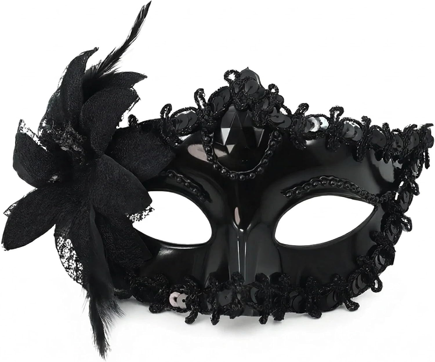 Legendary Lace Venetian Masquerade Mask Women — WeirdThingsToBuy weird find