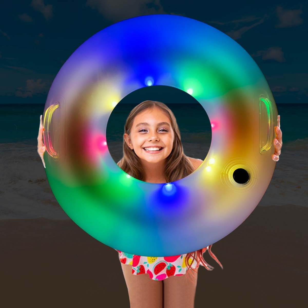 Legendary Led Inflatable Pool Float Kids — WeirdThingsToBuy weird find