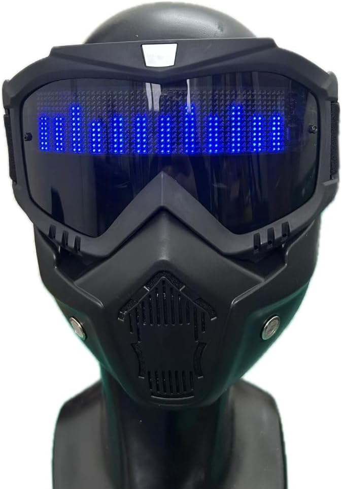 Legendary Led Mask Cyberpunk Costume Mask — WeirdThingsToBuy weird find