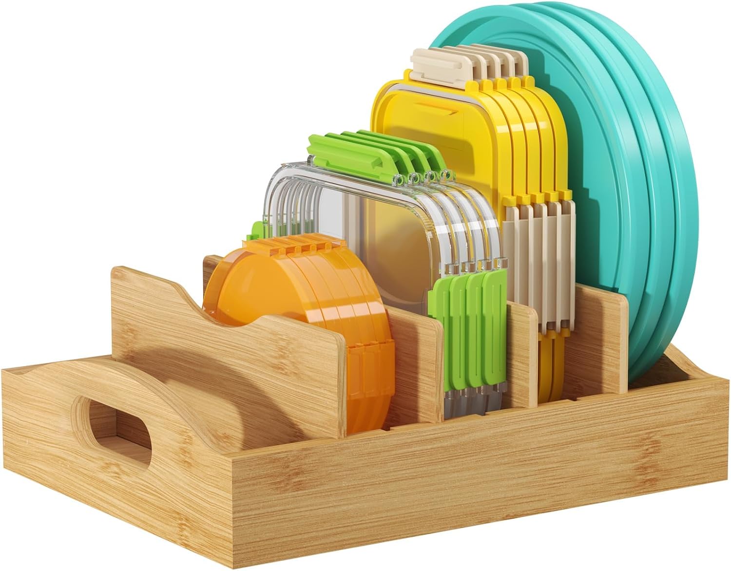 Legendary Lifewit Bamboo Lid Organizers Inside — WeirdThingsToBuy weird find