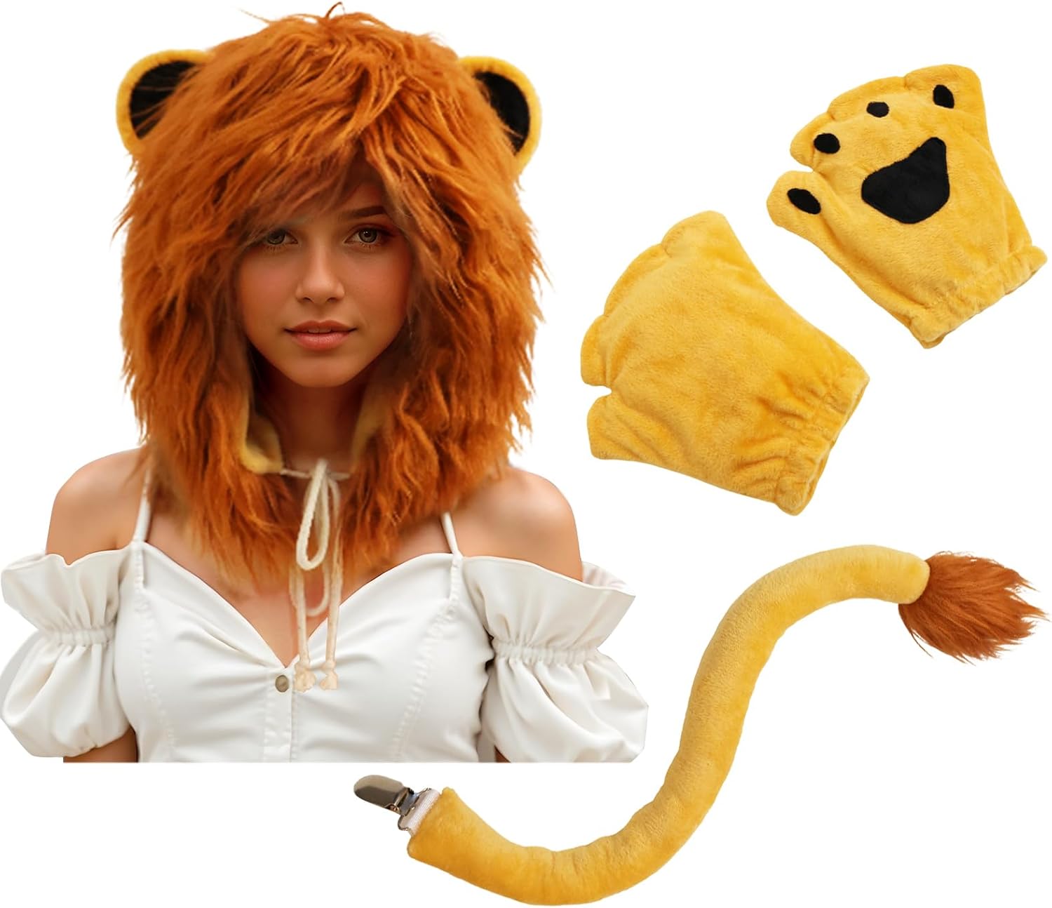 Legendary Lion Costume Set Plush Animal — WeirdThingsToBuy weird find