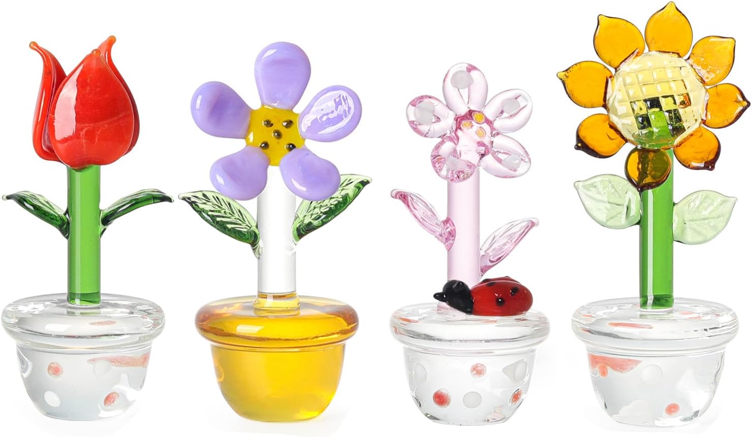 Legendary Longwin 4pcs Cute Mini Crystal — WeirdThingsToBuy weird find