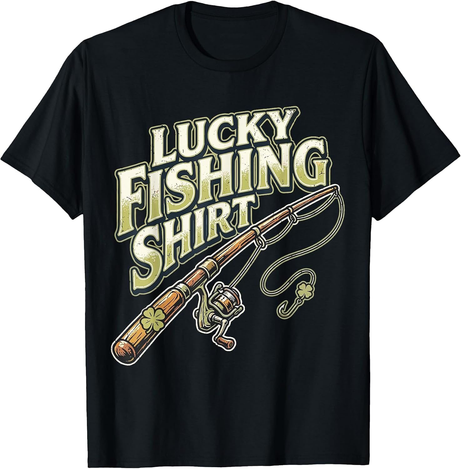 Legendary Lucky Fishing Angler Shamrock t — WeirdThingsToBuy weird find