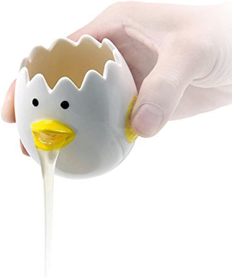 Legendary Luococo Cute Egg Separator Ceramics — WeirdThingsToBuy weird find