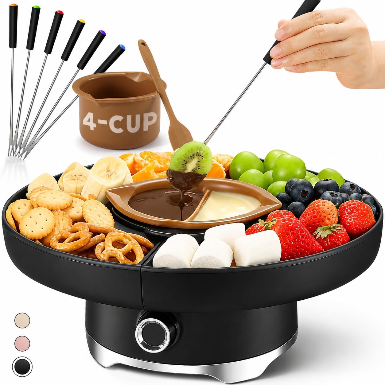 Legendary Lushyum Electric Chocolate Fondue Pot — WeirdThingsToBuy weird find