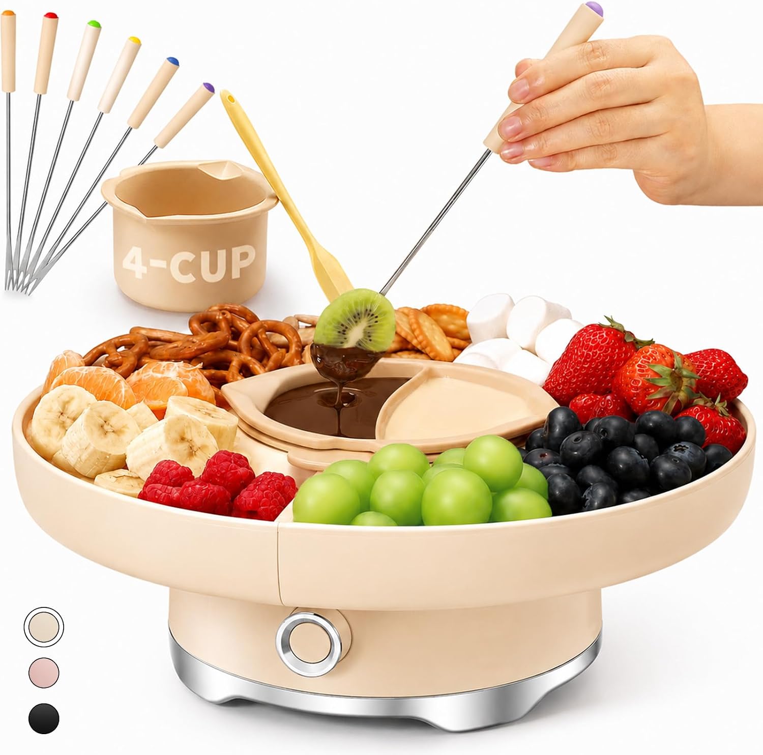 Legendary Lushyum Electric Chocolate Fondue Pot — WeirdThingsToBuy weird find
