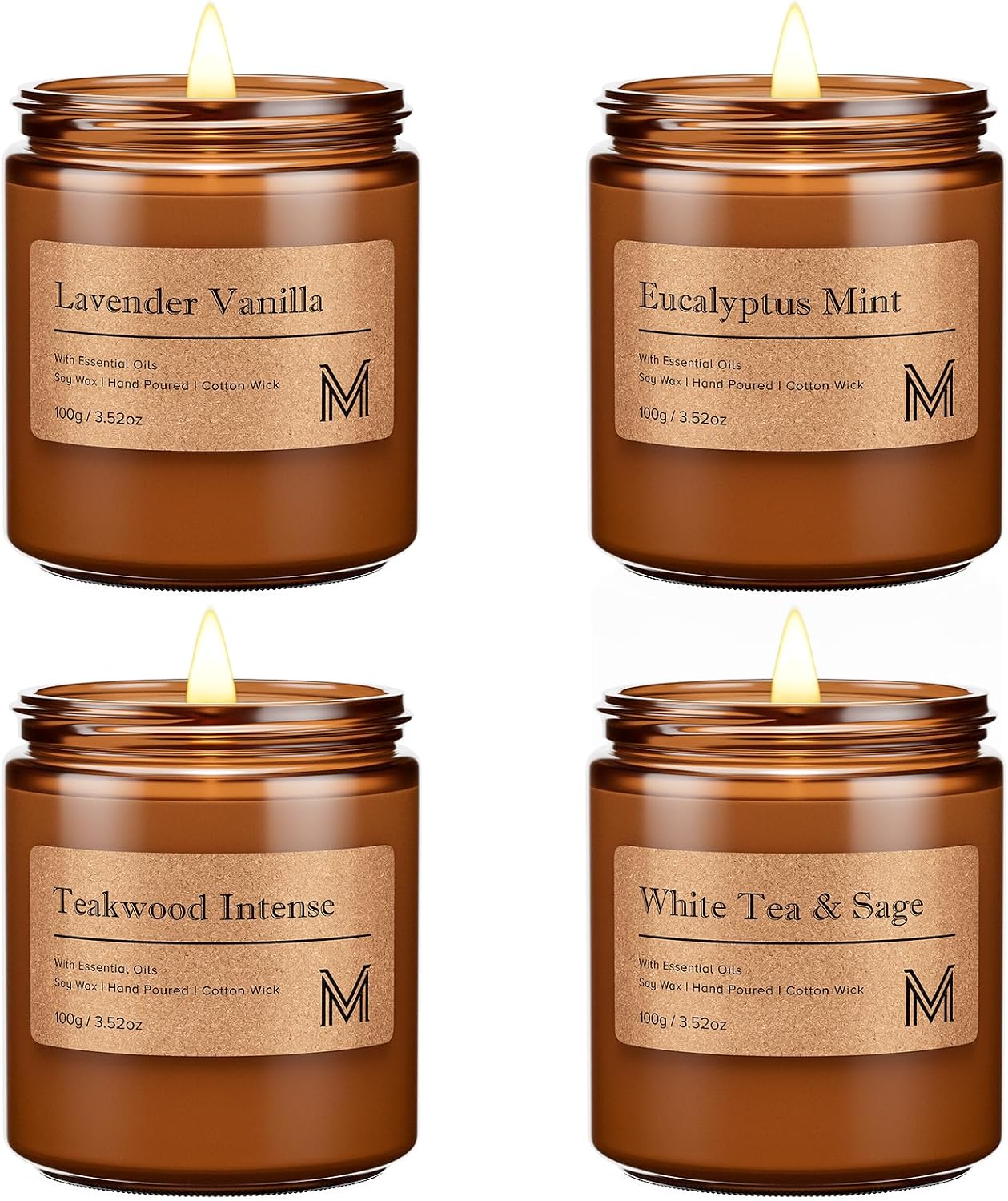 Legendary m Sense 4 Pack Candle — WeirdThingsToBuy weird find