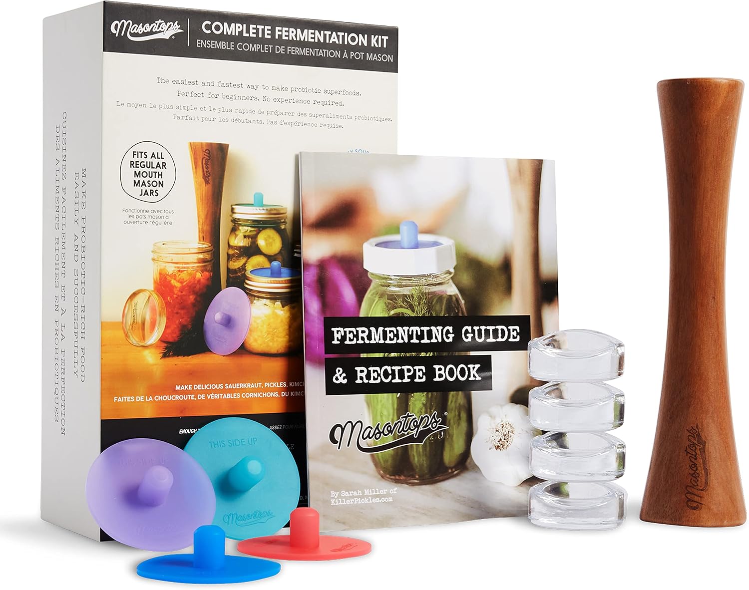 Legendary Masontops Complete Mason Jar Fermentation — WeirdThingsToBuy weird find