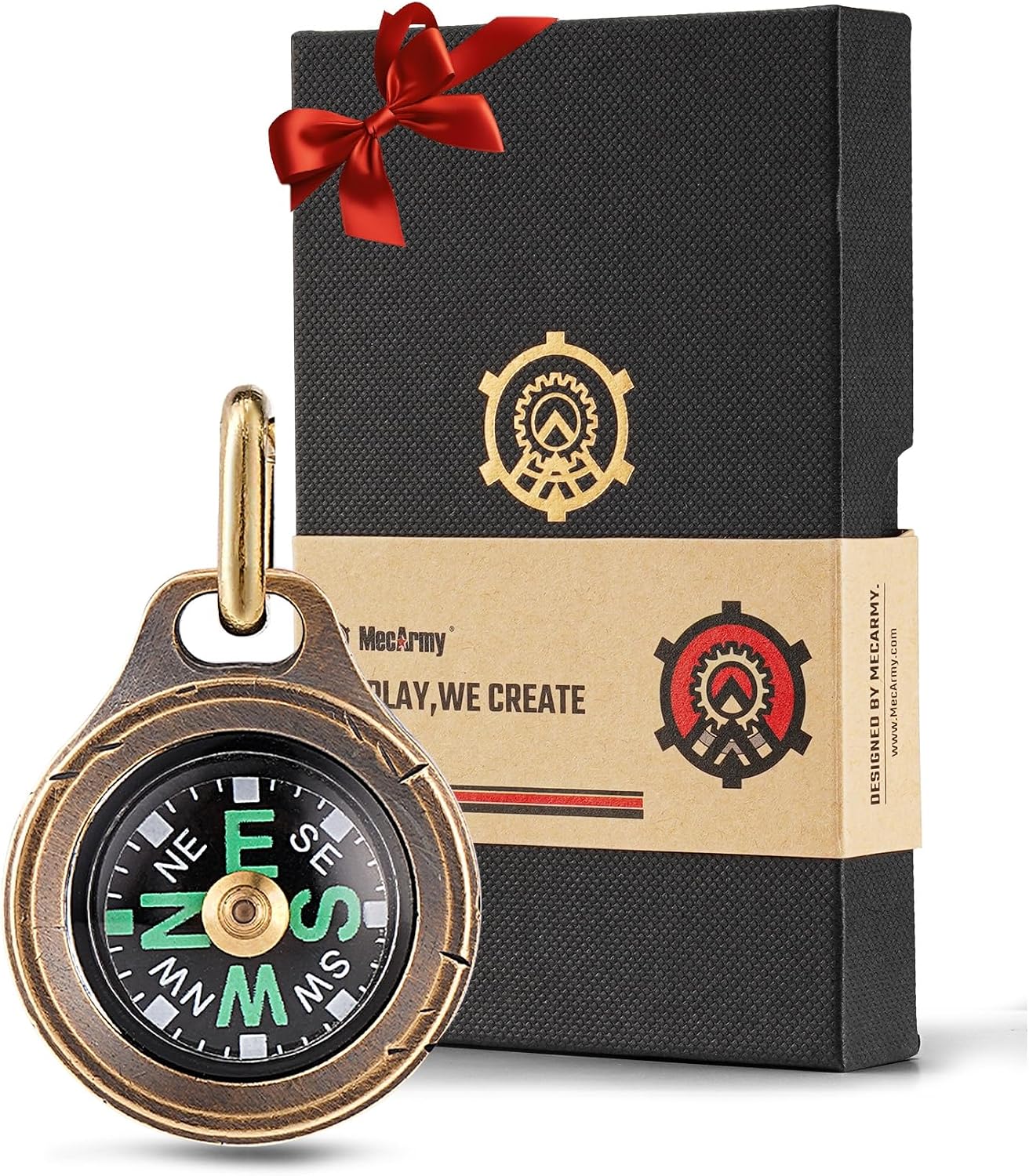 Legendary Mecarmy Mini Compass Aesthetic Titanium — WeirdThingsToBuy weird find