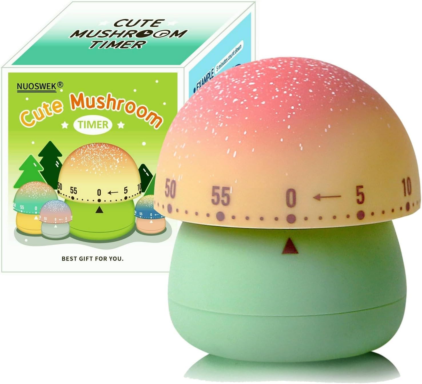 Legendary Mechanical Kitchen Timer Cute Mushroom — WeirdThingsToBuy weird find