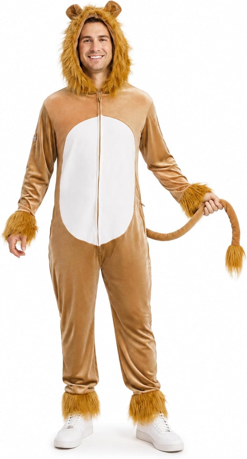 Legendary Men's Animal Halloween Jumpsuit Costume — WeirdThingsToBuy weird find