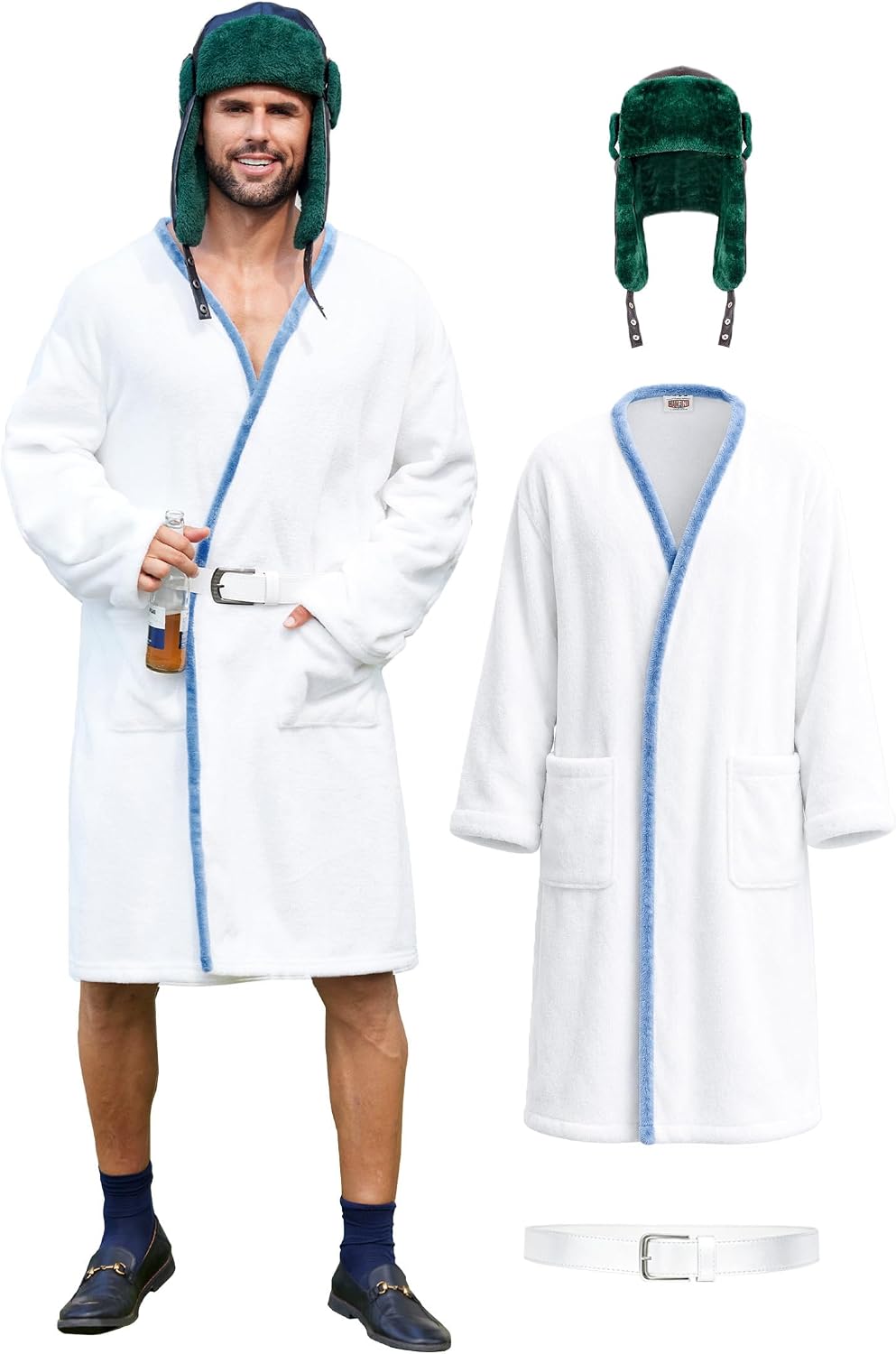 Legendary Men's Funny Bath Robe Outfit — WeirdThingsToBuy weird find