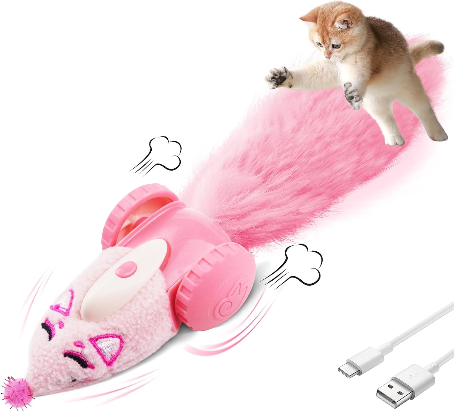 Legendary Migipaws Automatic Cat Toys Plush — WeirdThingsToBuy weird find
