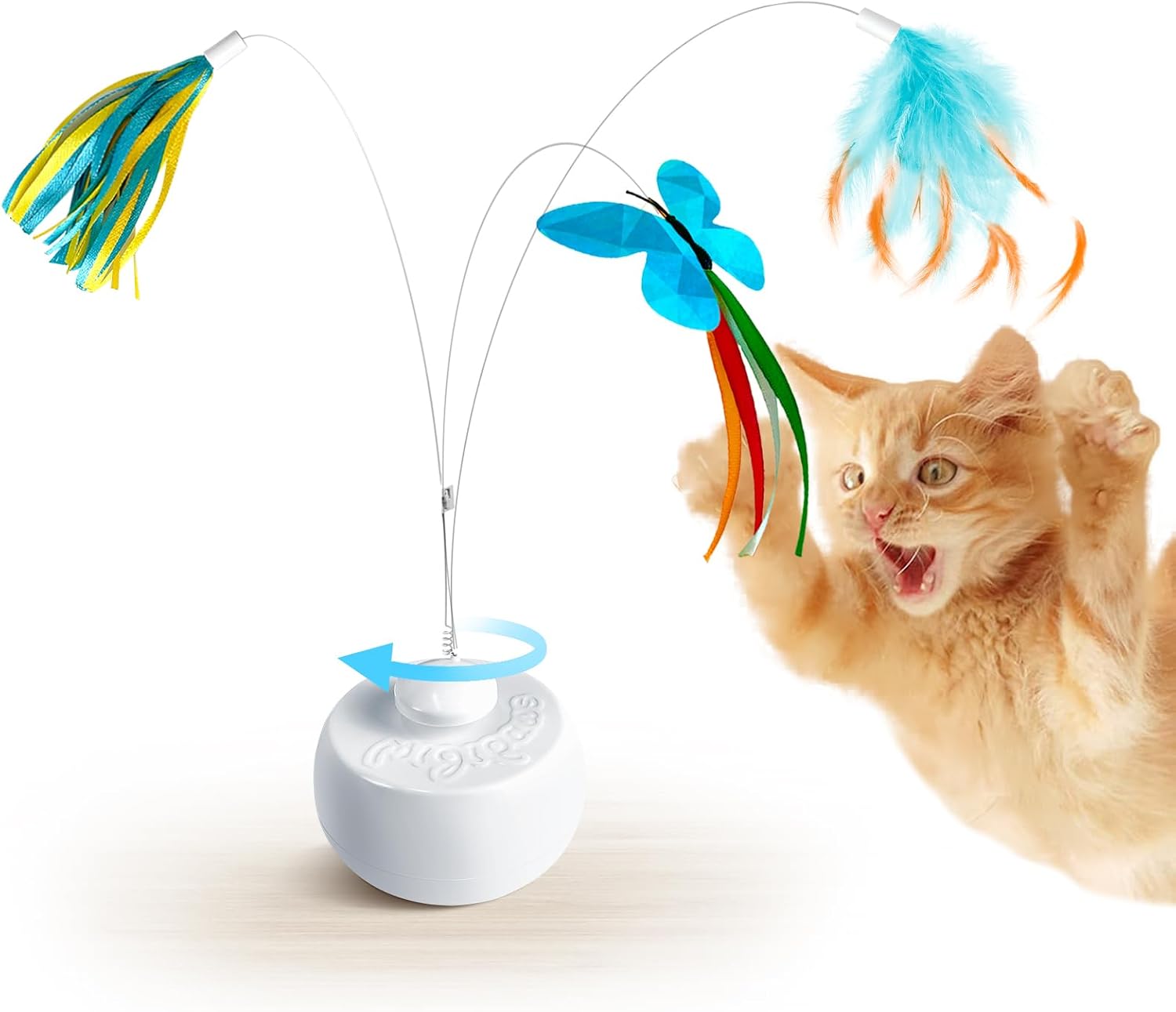 Legendary Migipaws Interactive Cat Toys Butterfly — WeirdThingsToBuy weird find