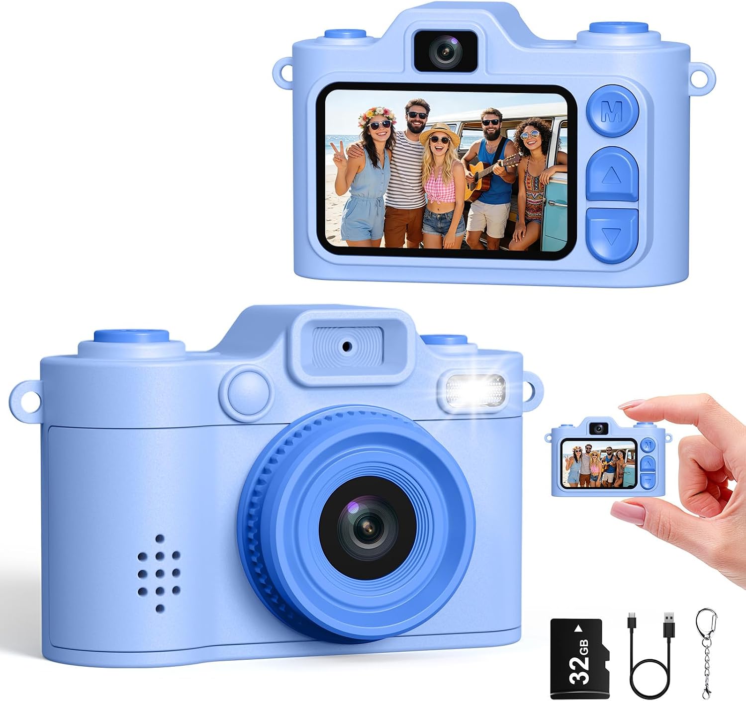 Legendary Mini Camera Keychain Instant Digital — WeirdThingsToBuy weird find