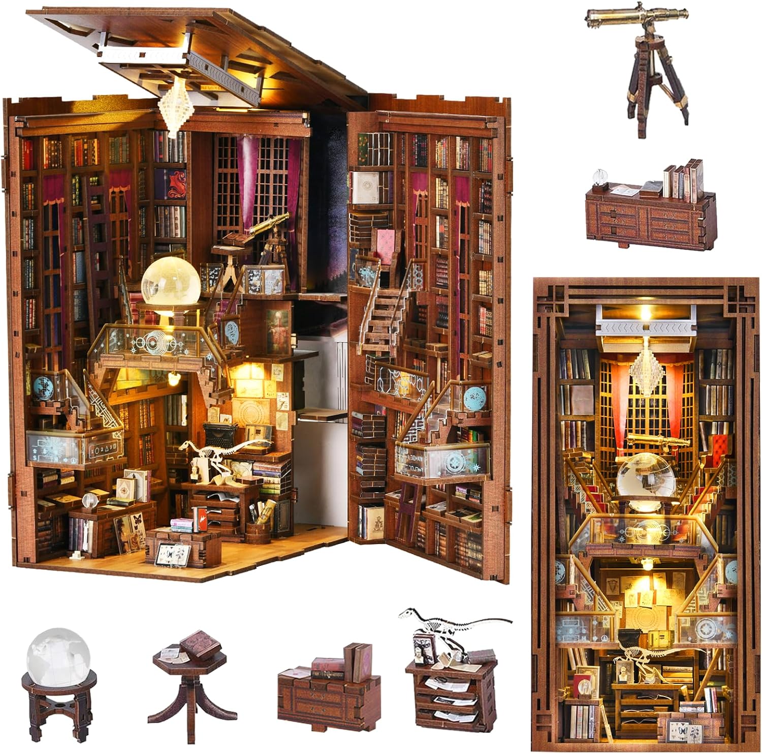 Legendary Minicity Book Nook Kit Diy — WeirdThingsToBuy weird find