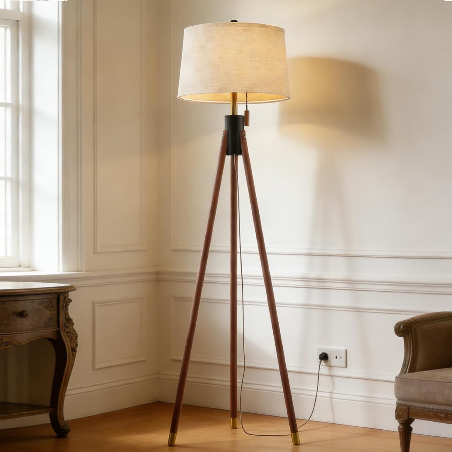 Legendary Moffe Mid Century Tripod Floor — WeirdThingsToBuy weird find