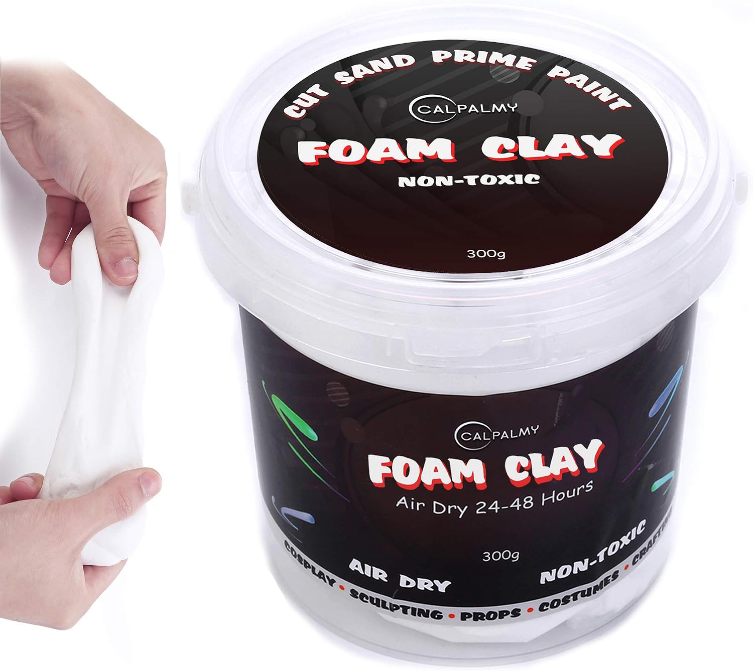 Legendary Moldable Cosplay Foam Clay White — WeirdThingsToBuy weird find