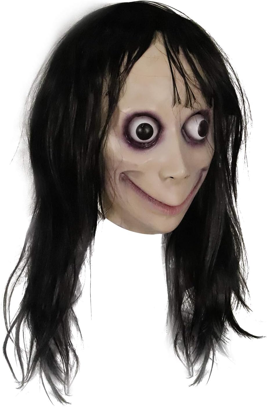 Legendary Momo Mask Adult Horror Devil — WeirdThingsToBuy weird find