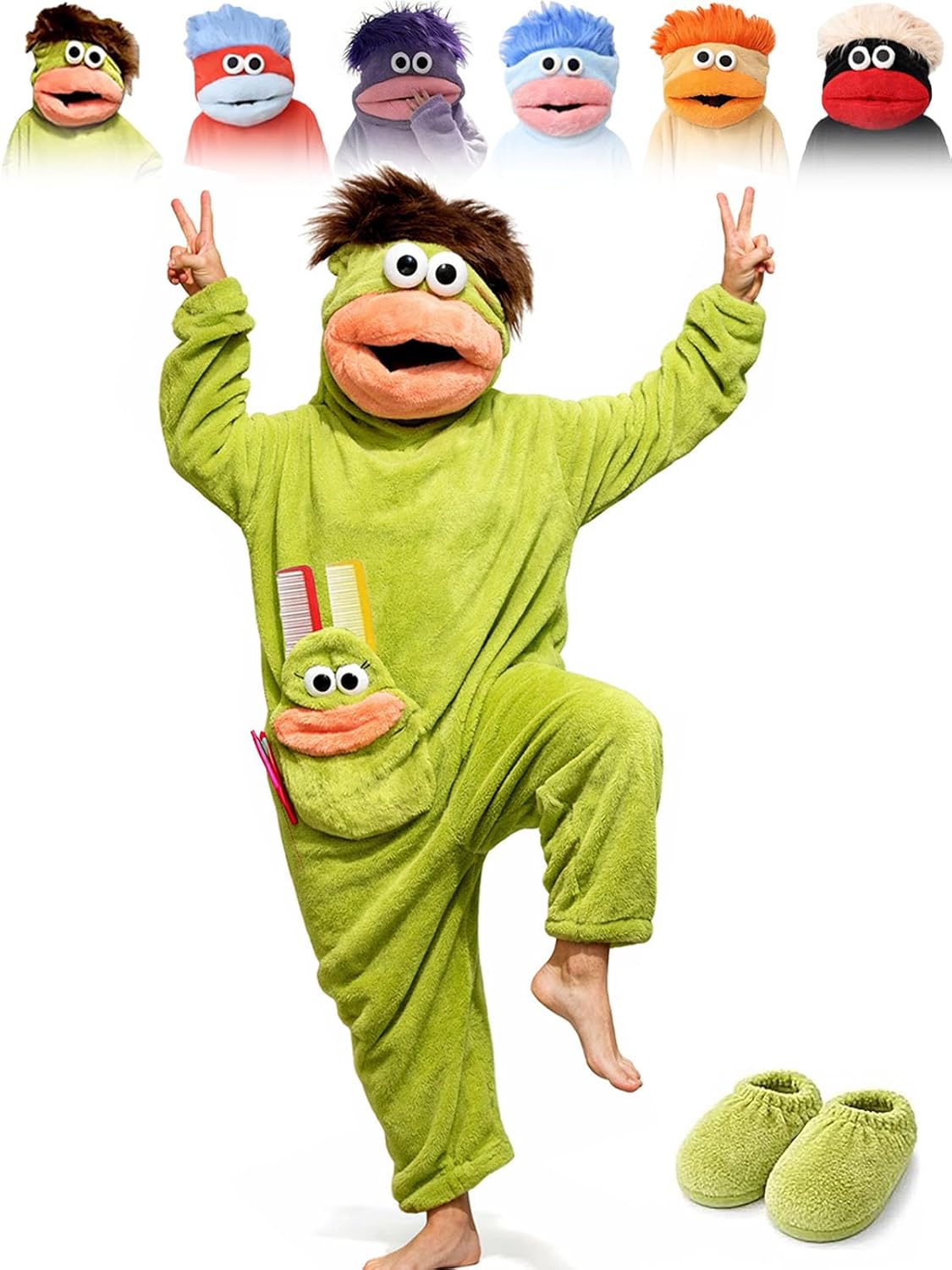 Legendary Mouth Monster Onesie Adults — WeirdThingsToBuy weird find