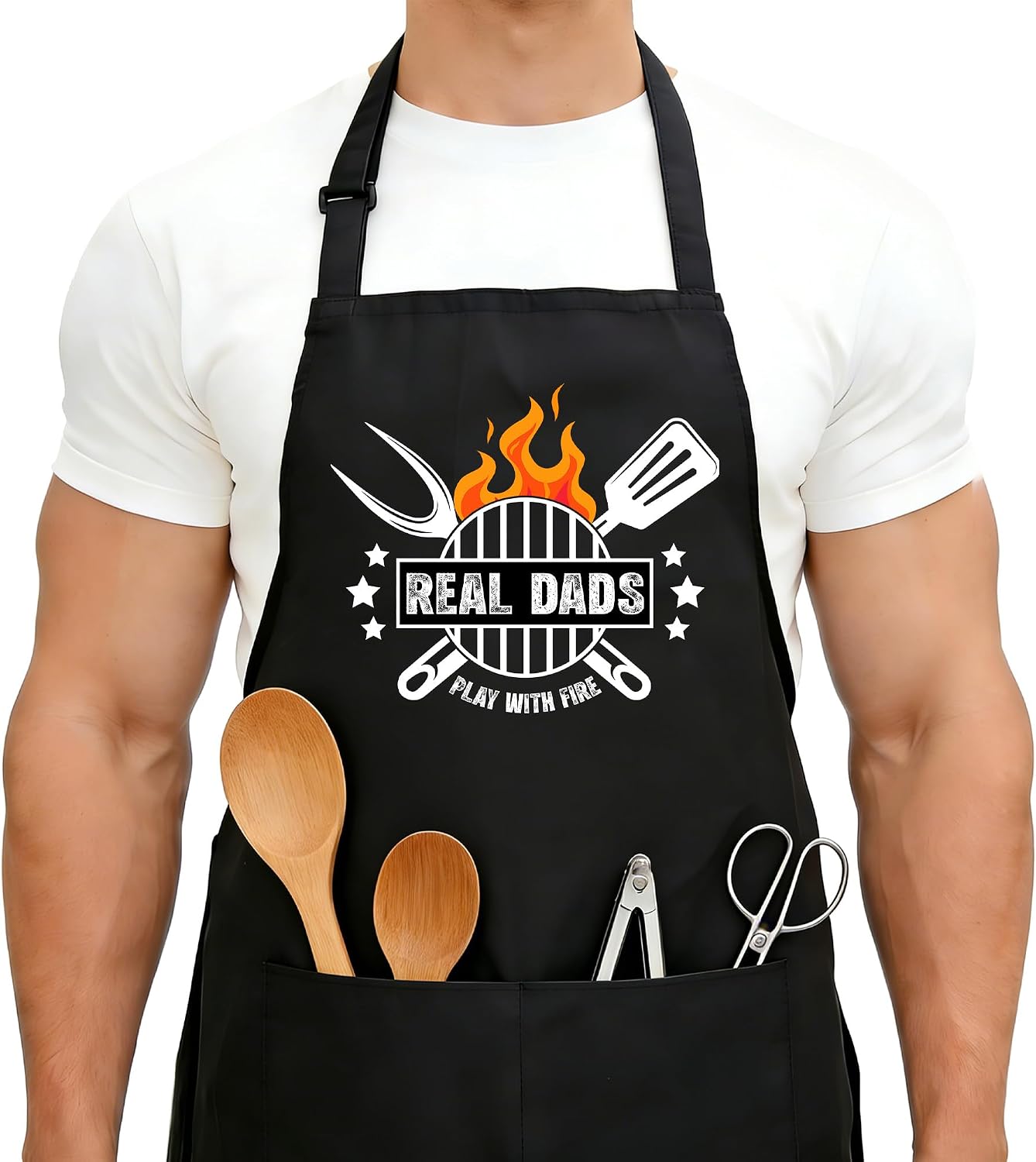 Legendary Mueddur Aprons Men Funny Grilling — WeirdThingsToBuy weird find