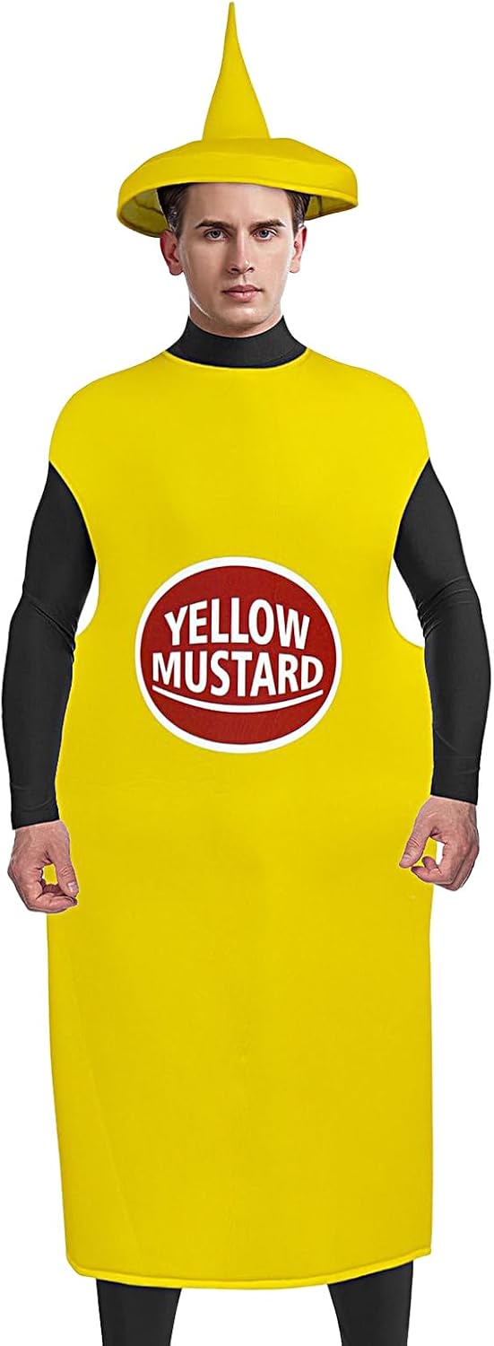 Legendary Mustard Costume Ketchup Funny Comfortable — WeirdThingsToBuy weird find