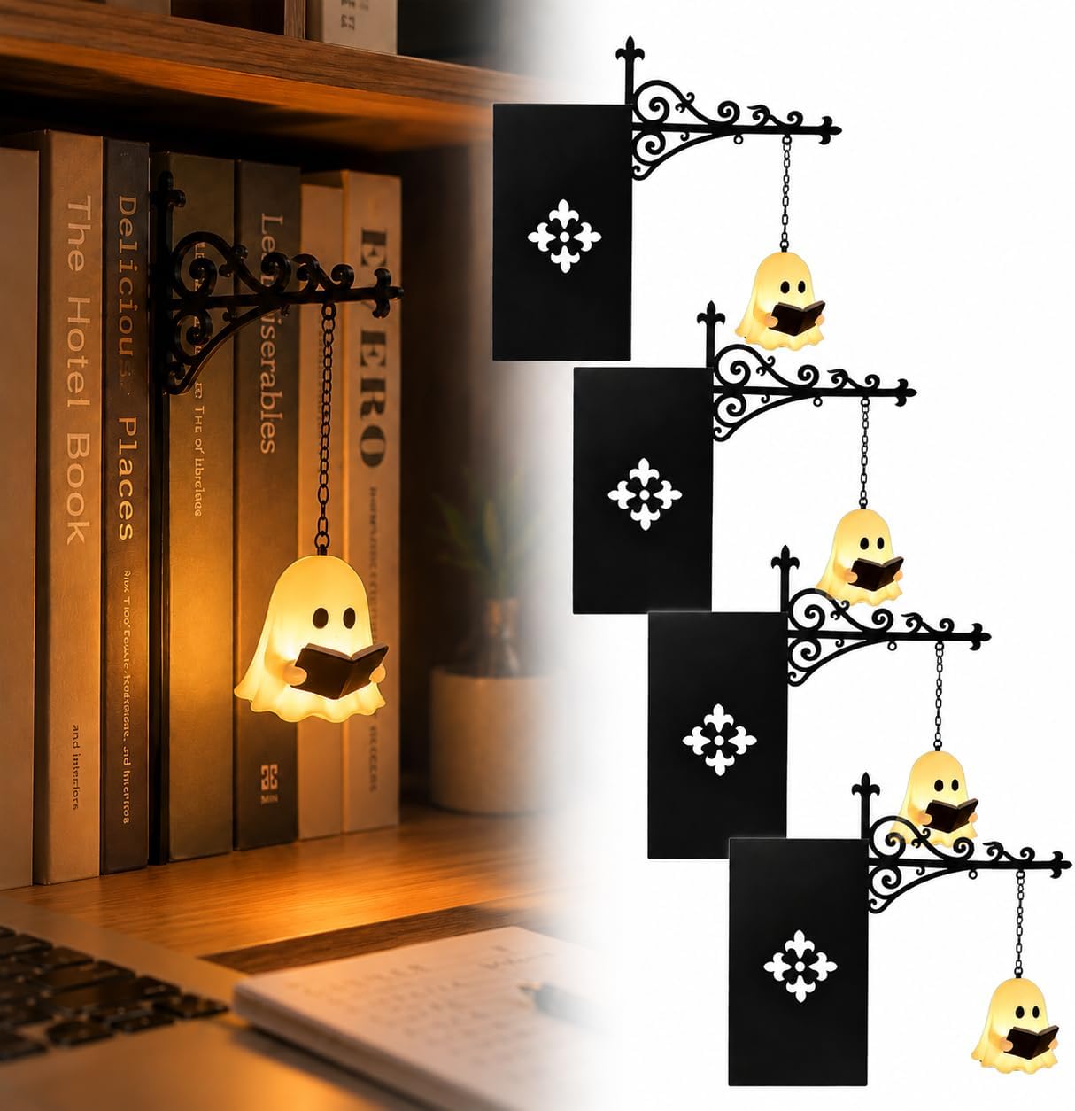 Legendary Nooklight Bookshelf Library Lantern Mini — WeirdThingsToBuy weird find