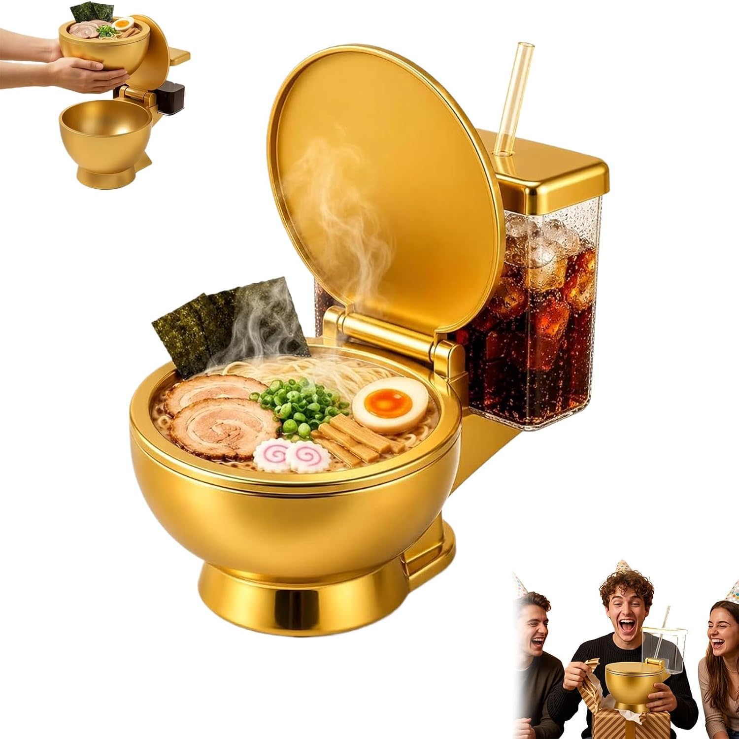 Legendary Novelty Toilet Shaped Ramen Bowl — WeirdThingsToBuy weird find