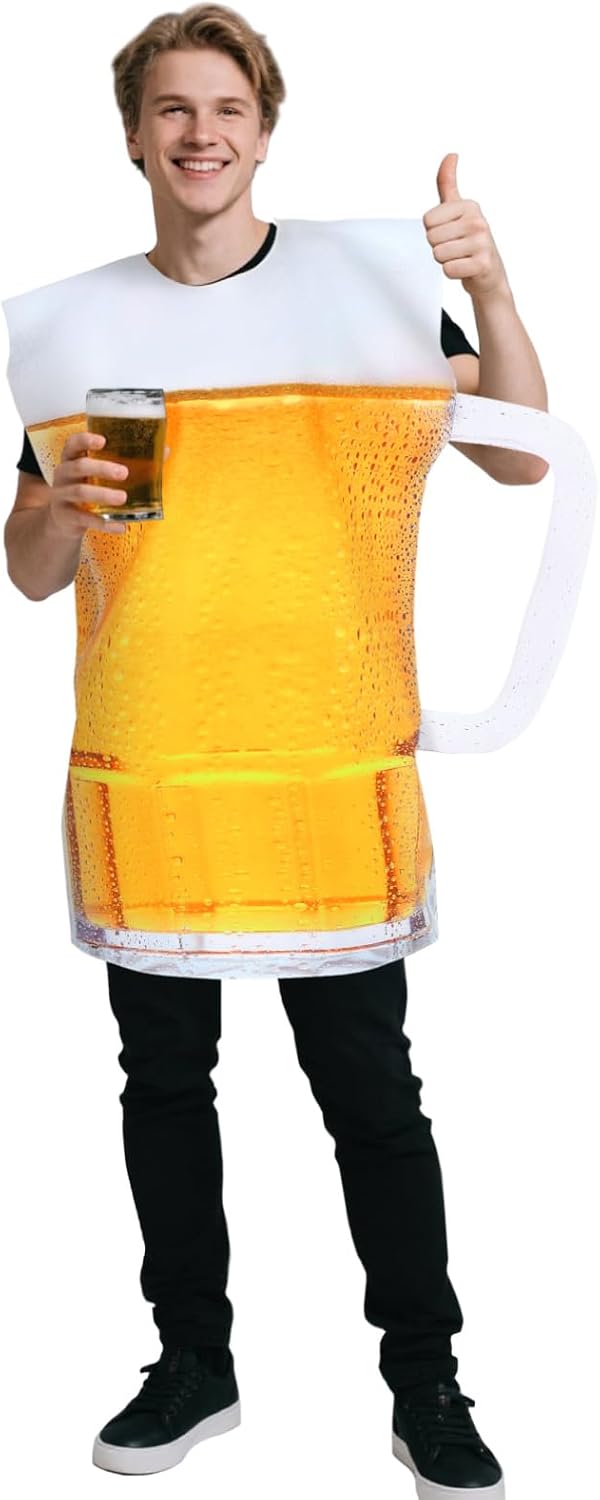 Legendary Oktoberfest Beer Mug Costume Adult — WeirdThingsToBuy weird find