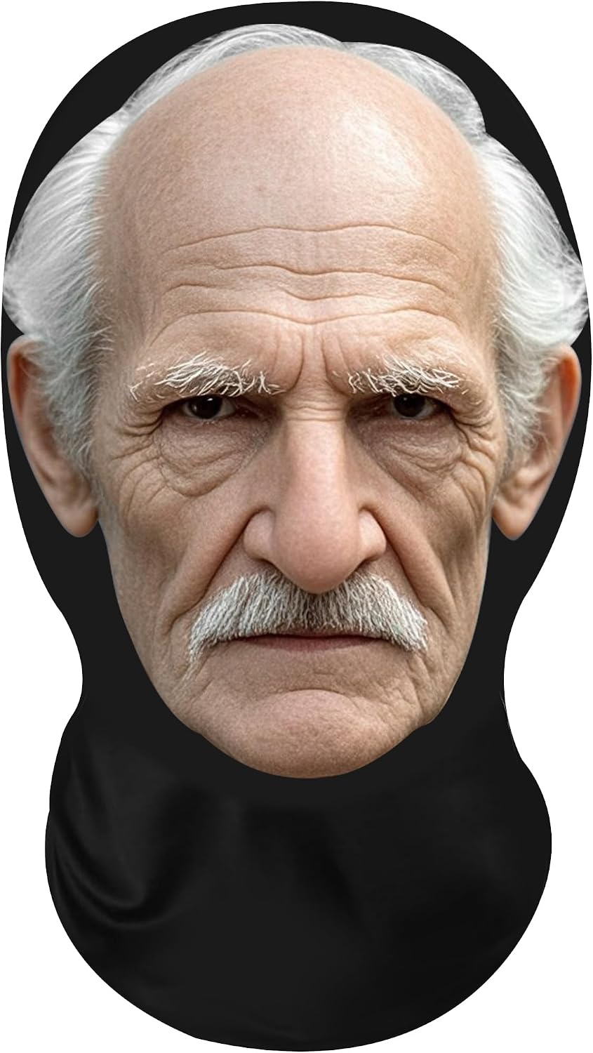 Legendary Old Man Head Mask Print — WeirdThingsToBuy weird find