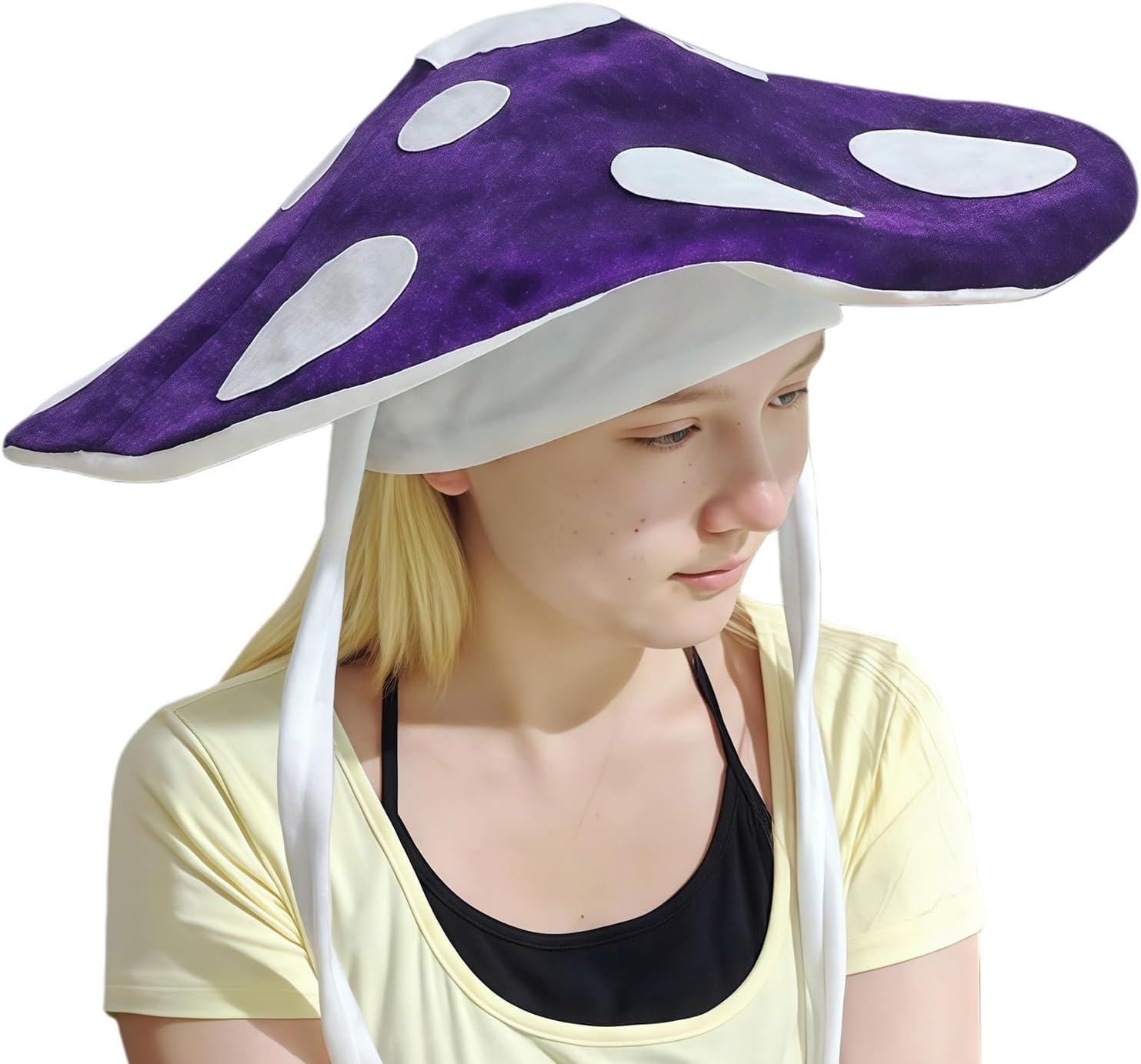 Legendary Oversized Plush Mushroom Hat Halloween — WeirdThingsToBuy weird find