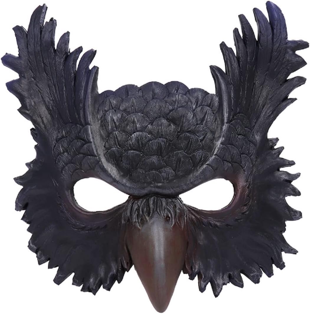 Legendary Owl Mask Halloween Masquerade Foam — WeirdThingsToBuy weird find