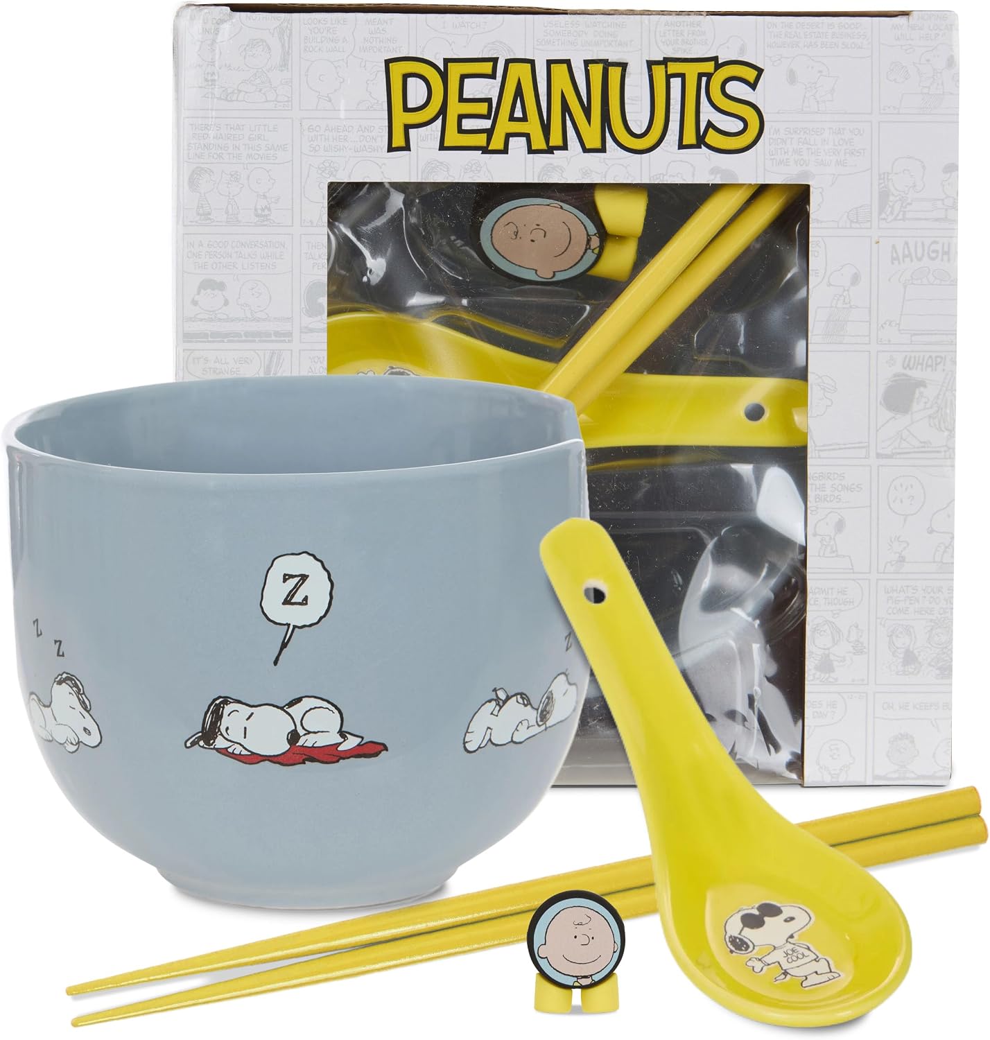 Legendary Peanuts Snoopy Microwave Ramen Bowl — WeirdThingsToBuy weird find