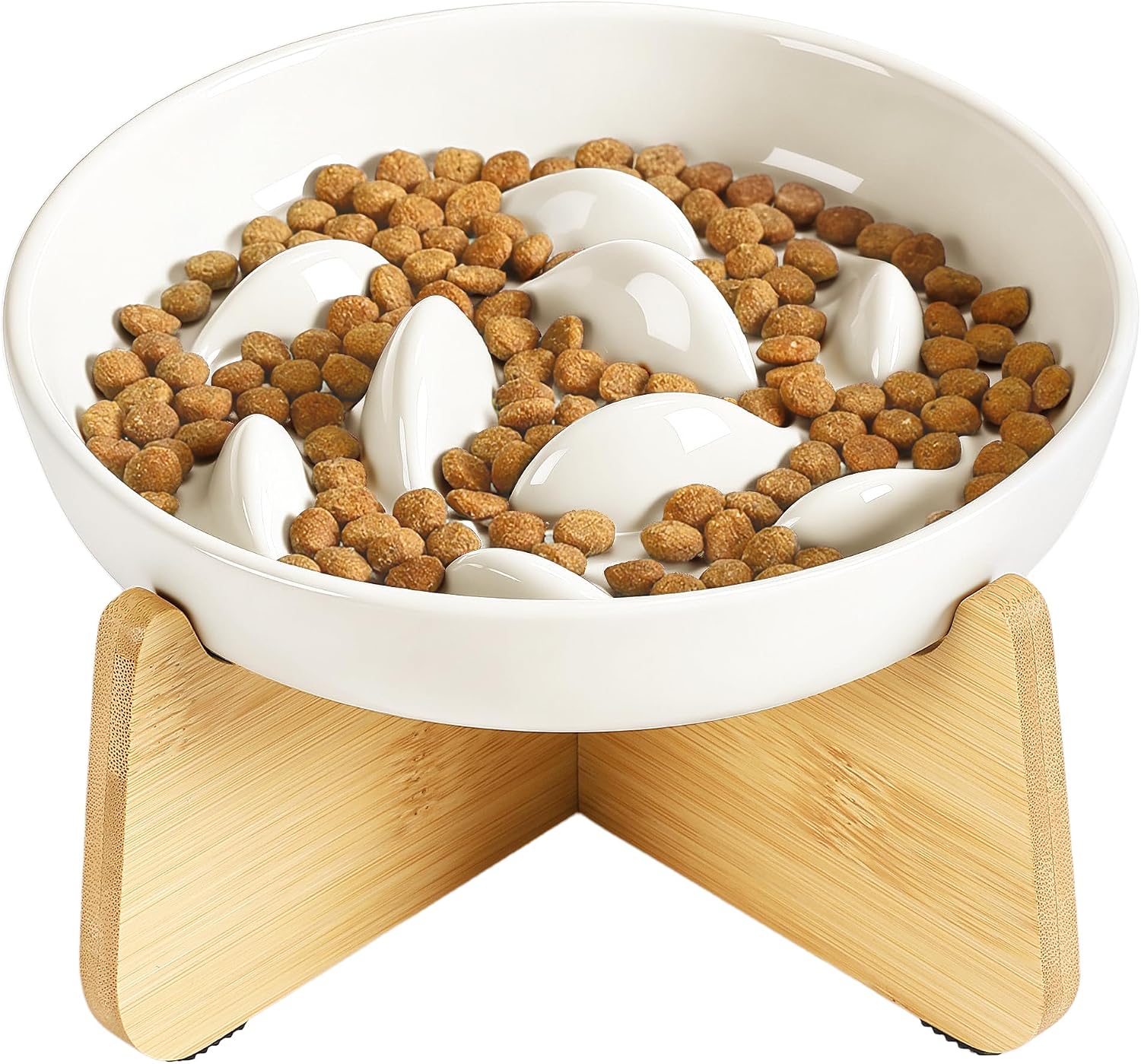 Legendary Pettom Slow Feeder Cat Bowl — WeirdThingsToBuy weird find