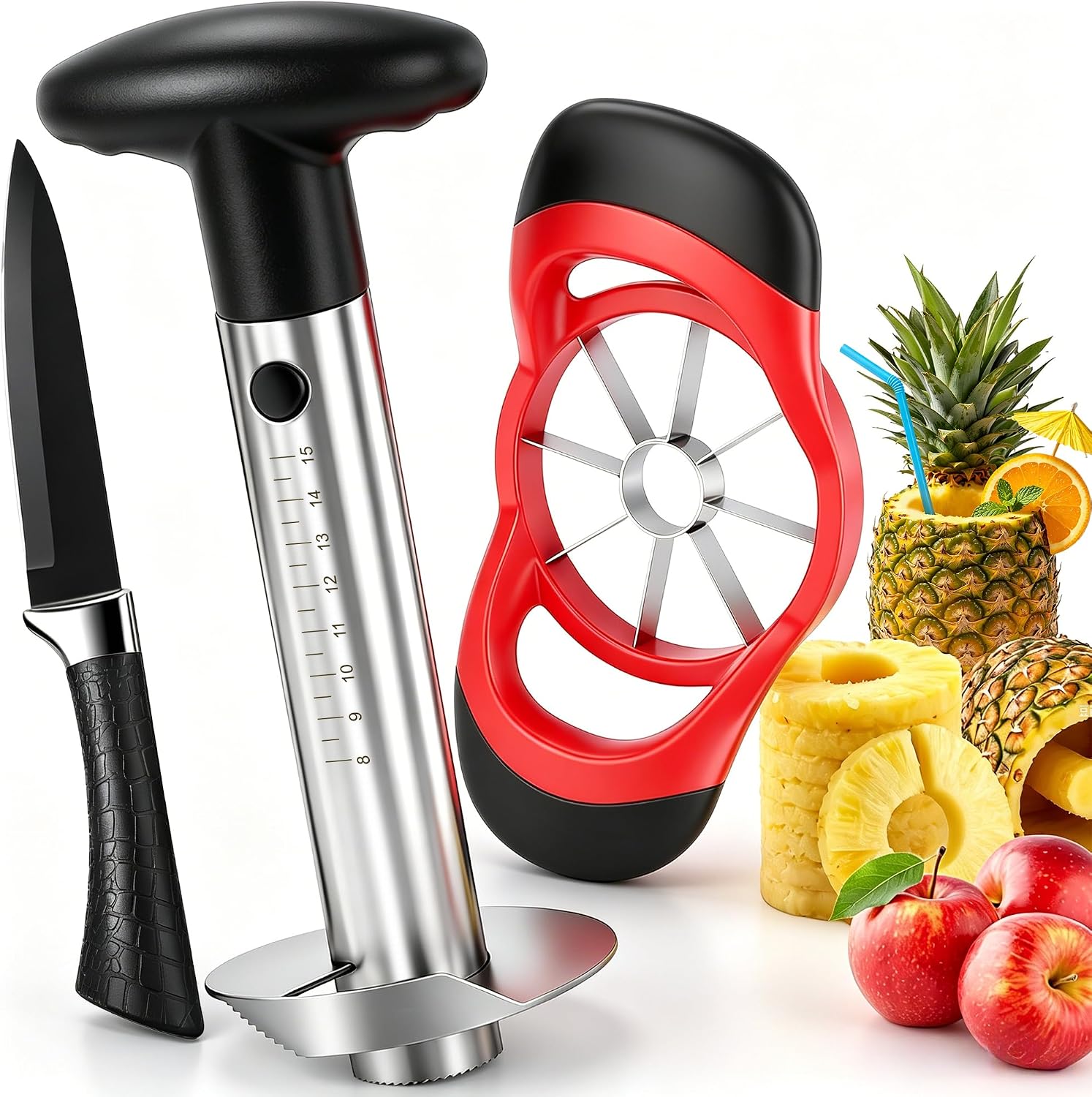 Legendary Pineapple Corer & Slicer Tool — WeirdThingsToBuy weird find