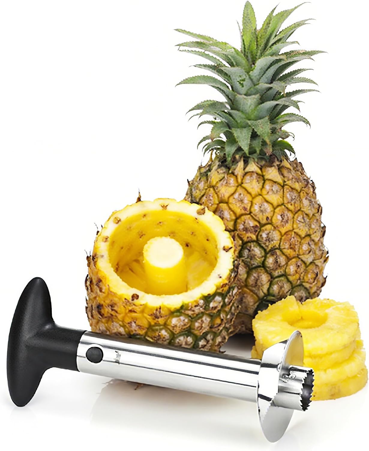 Legendary Pineapple Corer Stainless Steel Pineapple — WeirdThingsToBuy weird find