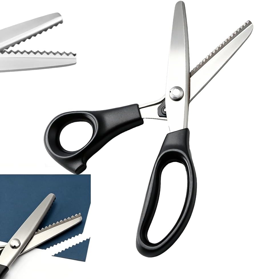 Legendary Pinking Shears Fabric Stainless Steel — WeirdThingsToBuy weird find