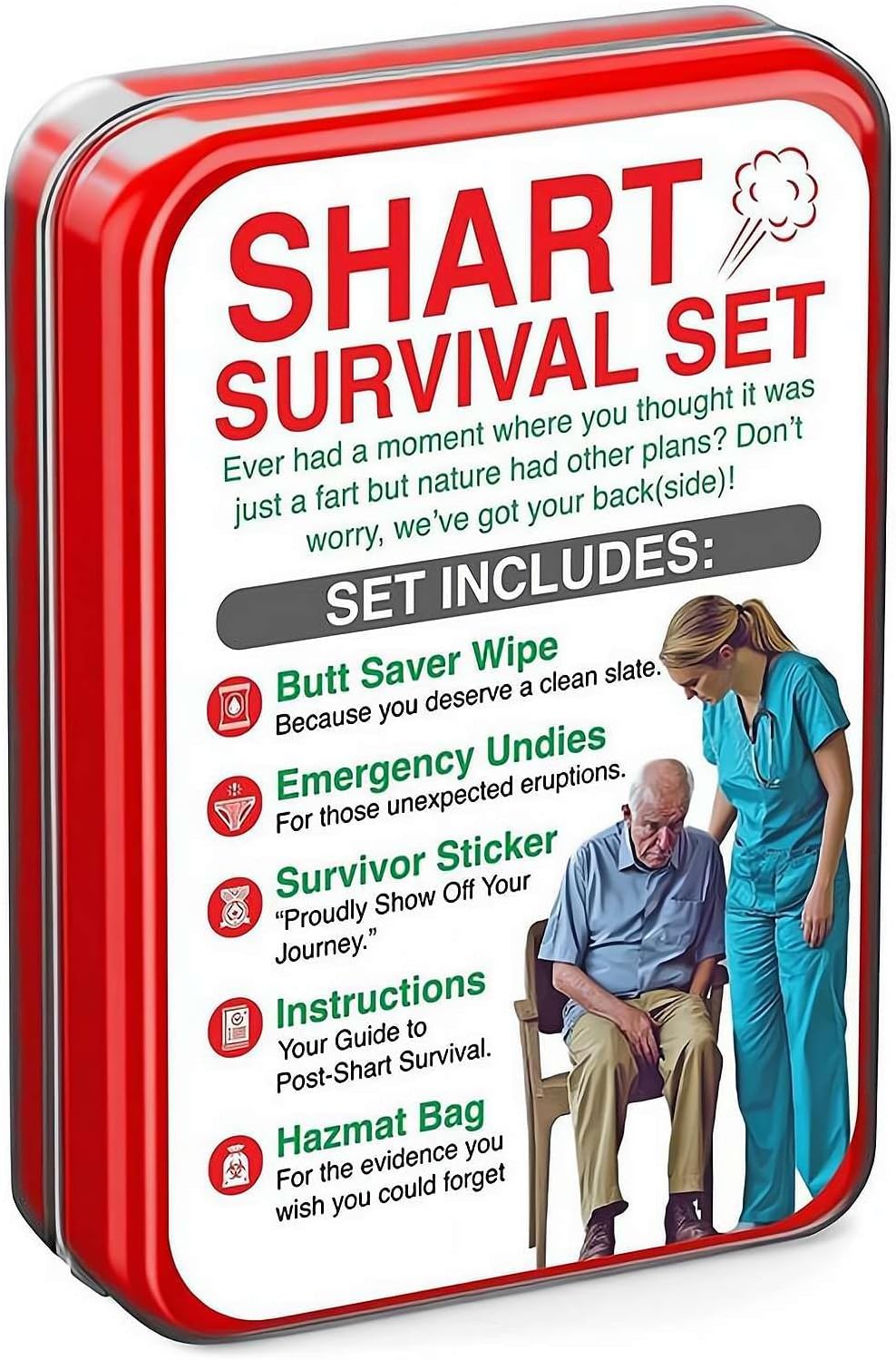 Legendary Poop Survival Prank Kit — WeirdThingsToBuy weird find