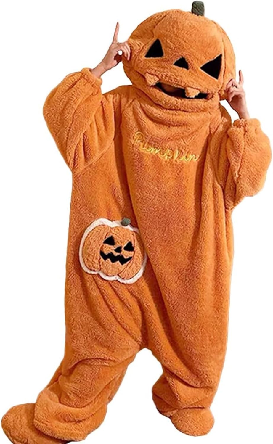 Legendary Pumpkin Onesie Kids Halloween Wearable — WeirdThingsToBuy weird find