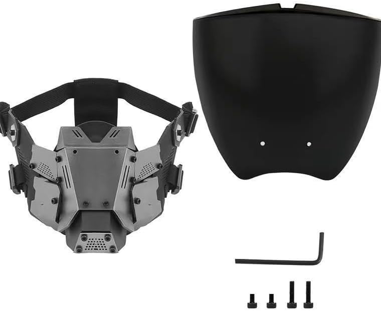Legendary Punk Helmet Half Face Mask — WeirdThingsToBuy weird find