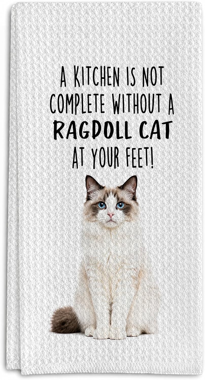 Legendary Ragdoll Cat Kitchen Towels Gifts — WeirdThingsToBuy weird find