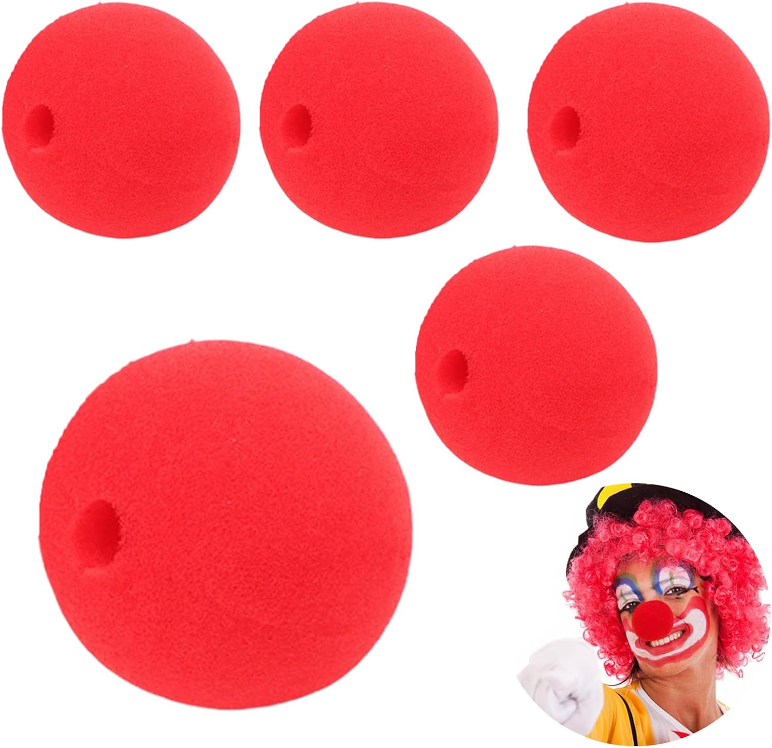 Legendary Red Clown Nose Clown Noses — WeirdThingsToBuy weird find