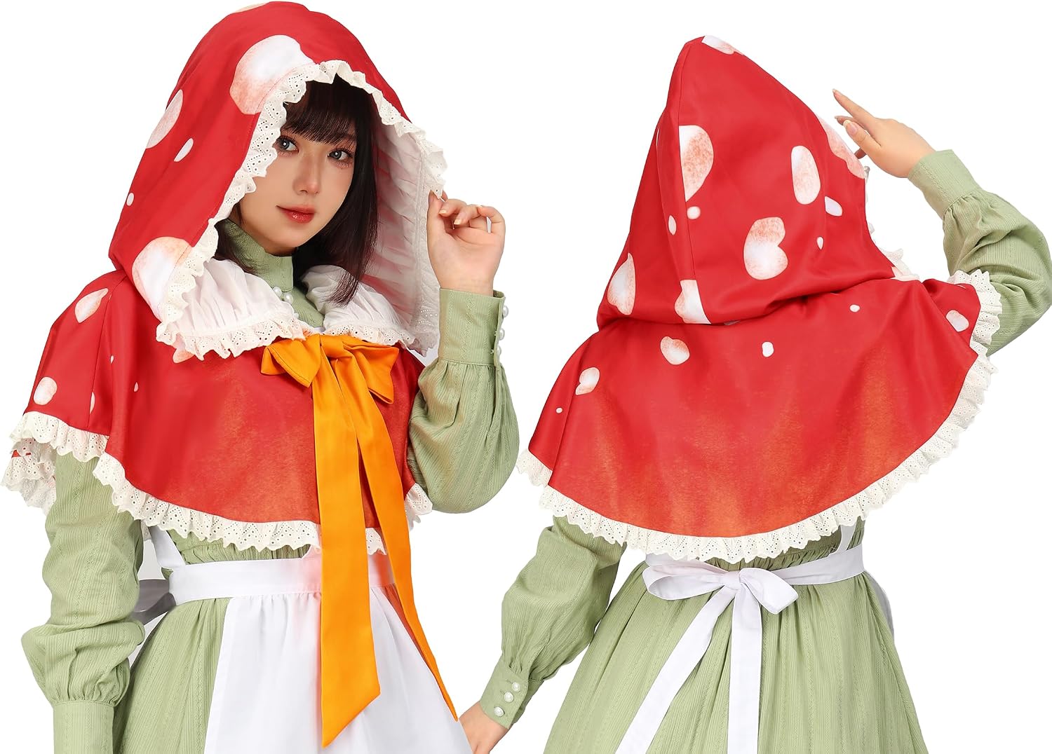 Legendary Red Mushroom Hat Cowl Hood — WeirdThingsToBuy weird find