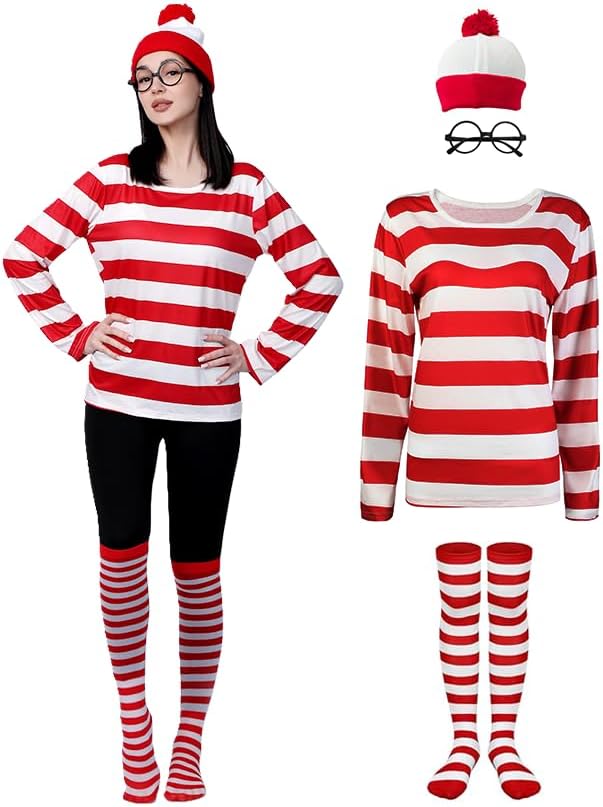 Legendary Red & White Striped Shirt — WeirdThingsToBuy weird find